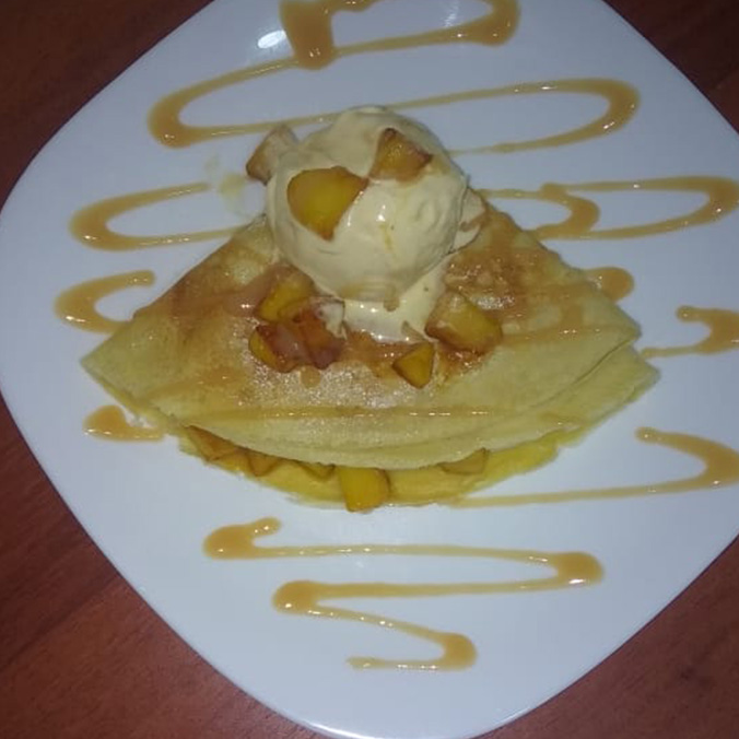 Crepe de Manzana